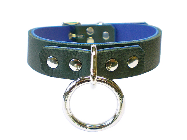 soft black w/blue inlay