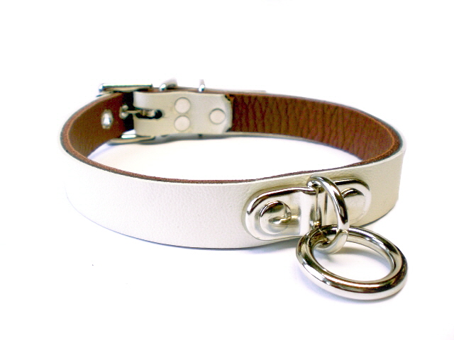 ivory white w/brown inlay