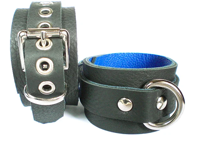soft black w/blue inlay