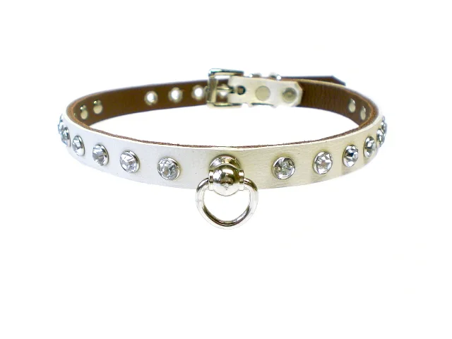 ivory white w/brown inlay