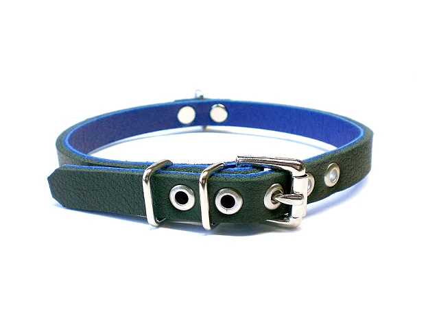 standard buckle - black w/blue inlay