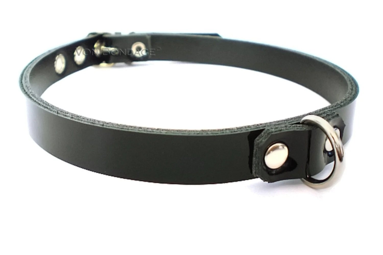 .5+Black+Patent+Leather+Day+Collar+with+tiny+dee+ring.jpg