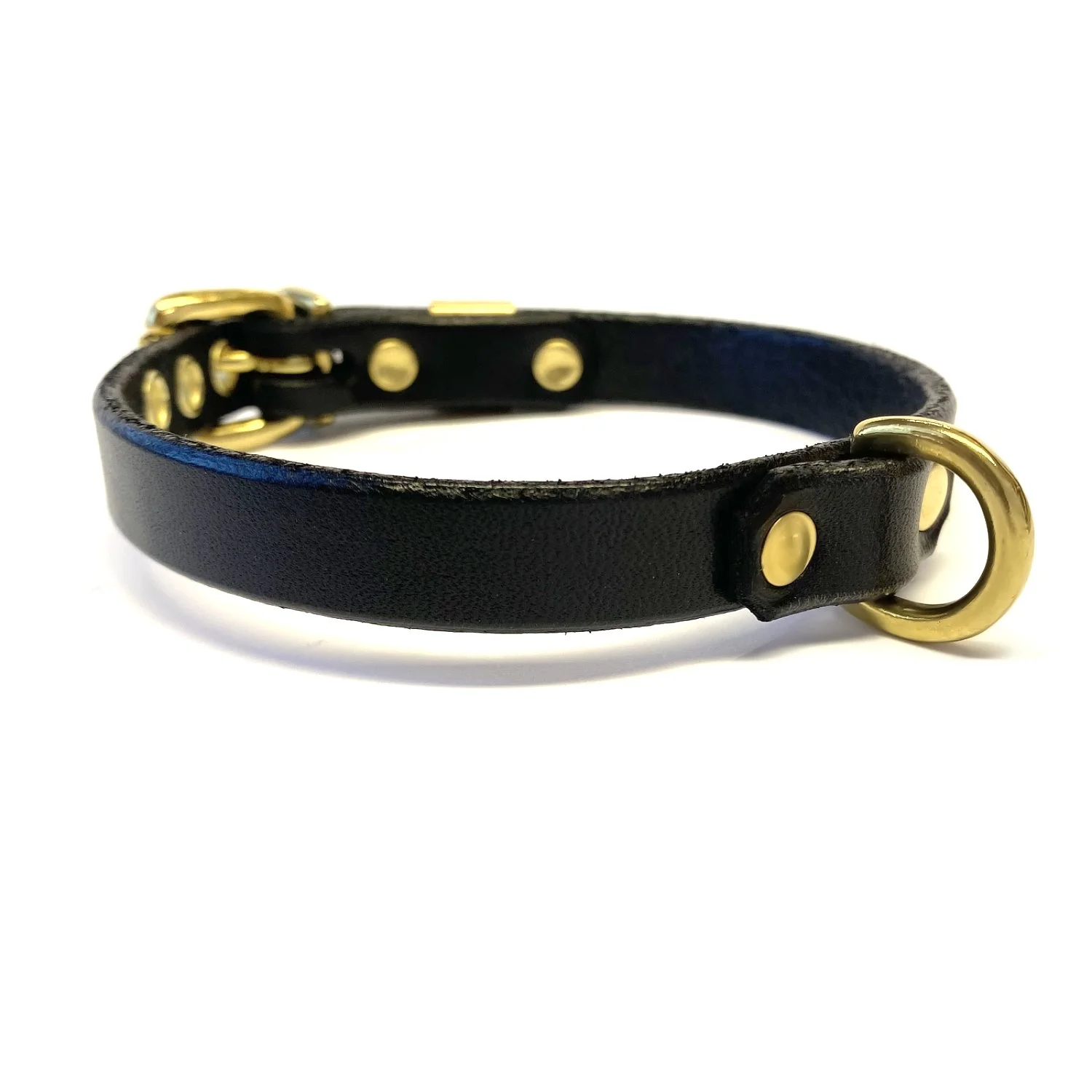 5'8 Brass slave collar with 5'8 brass dee ring.jpg