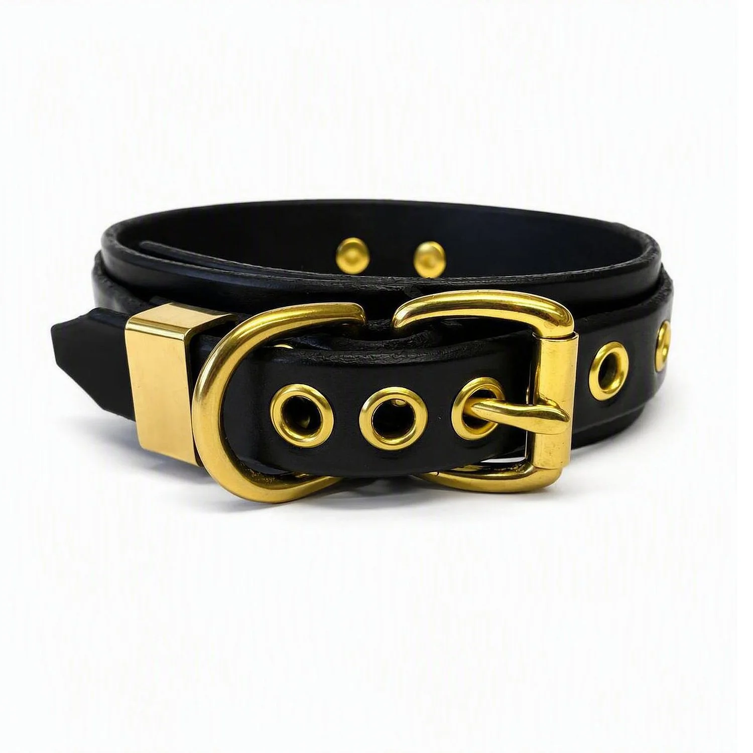 showing standard non-locking buckle