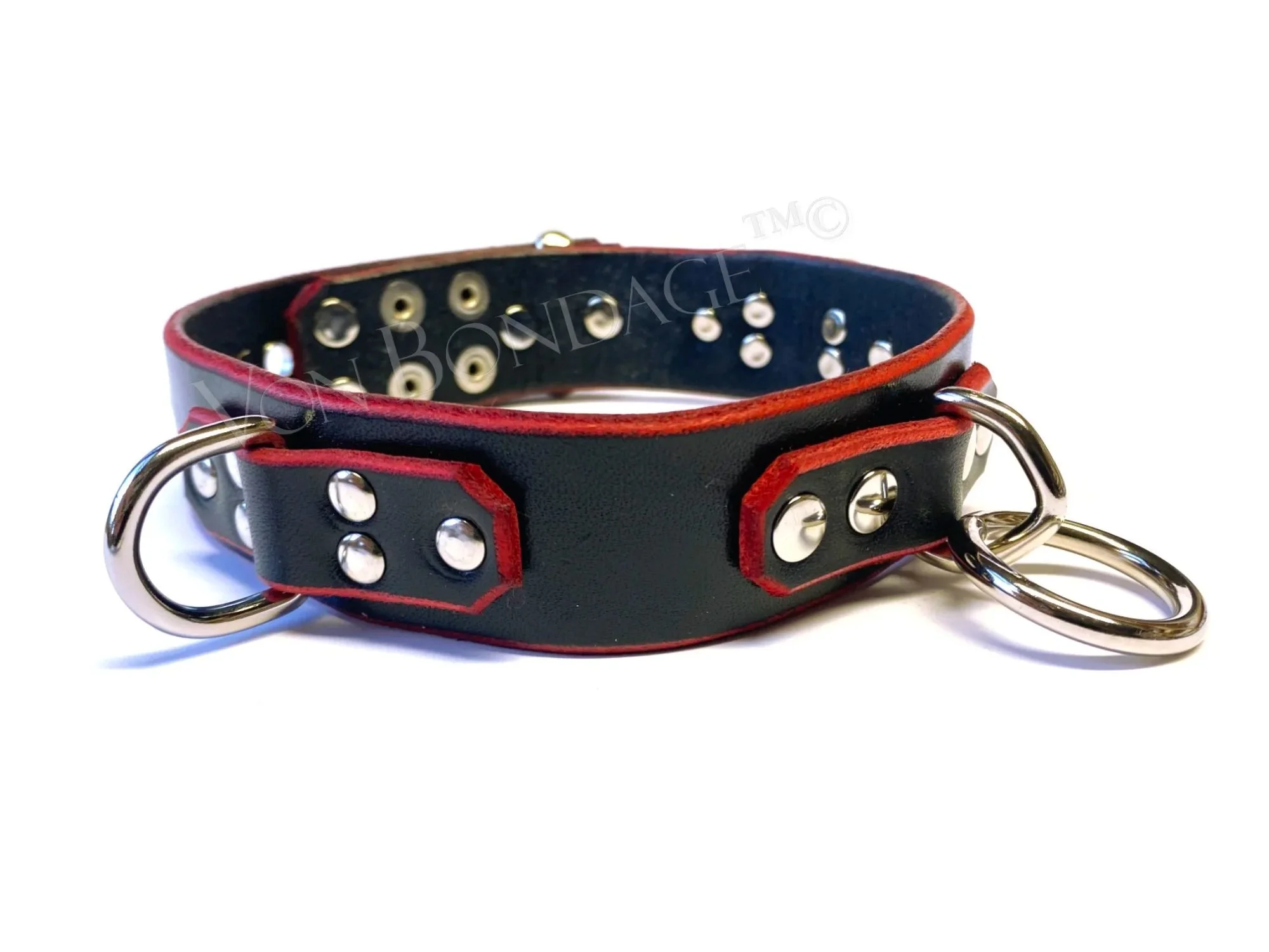 1.25+Red-Trim+Lockable+Bondage+Collar+with+Bondage+Ring+and+2+D-Rings.jpg