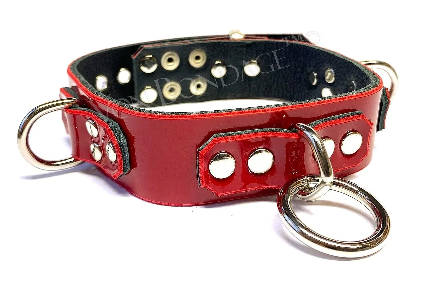 1.25+Red+Patent+Leather+Lockable+Bondage+Collar+with+D%26O+Ring+and+2+D-rings.jpg