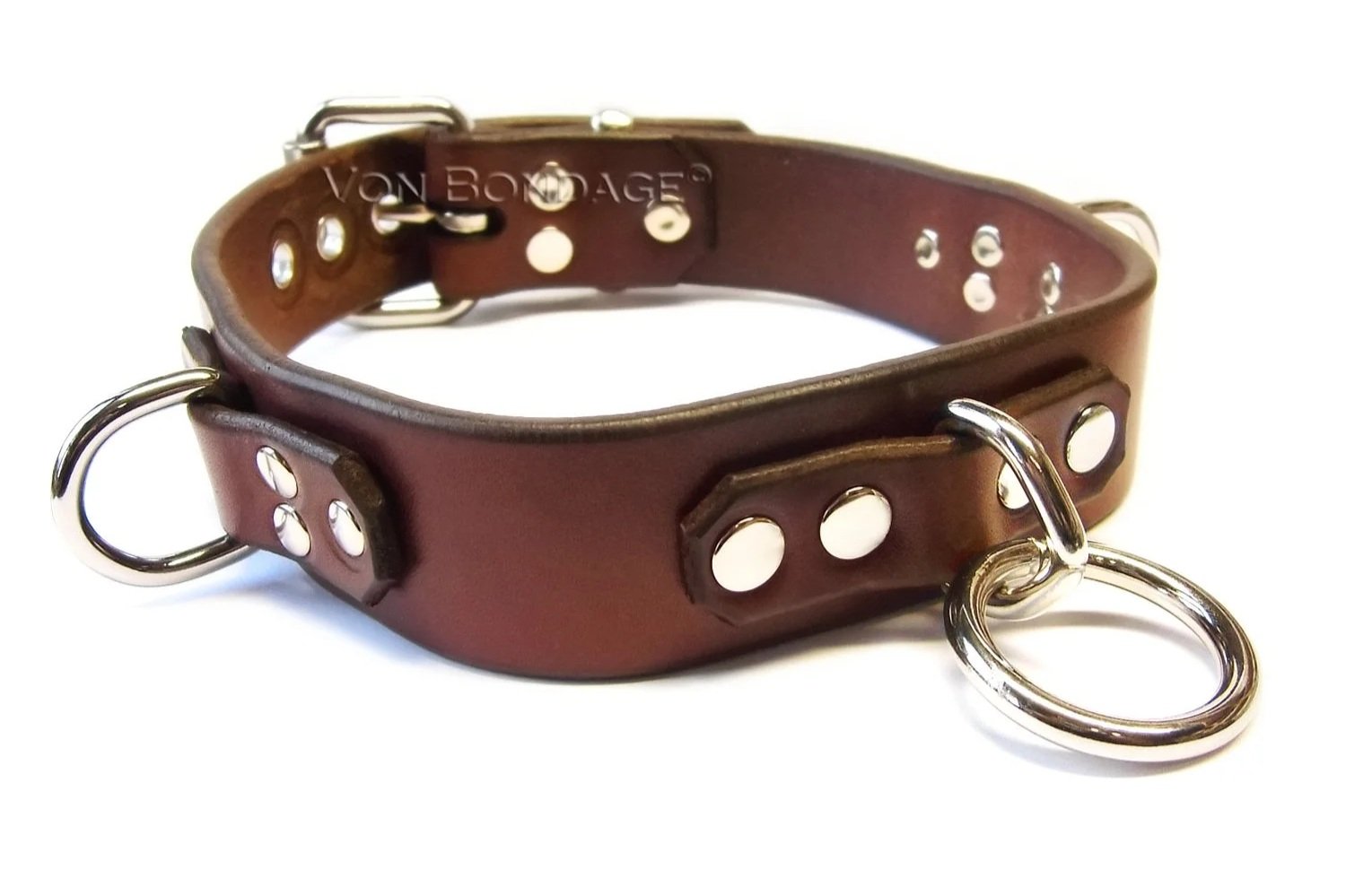 1.25+Brown+Lockable+Bondage+Collar+with+small+bondage+ring+and+2+d-rings.jpg