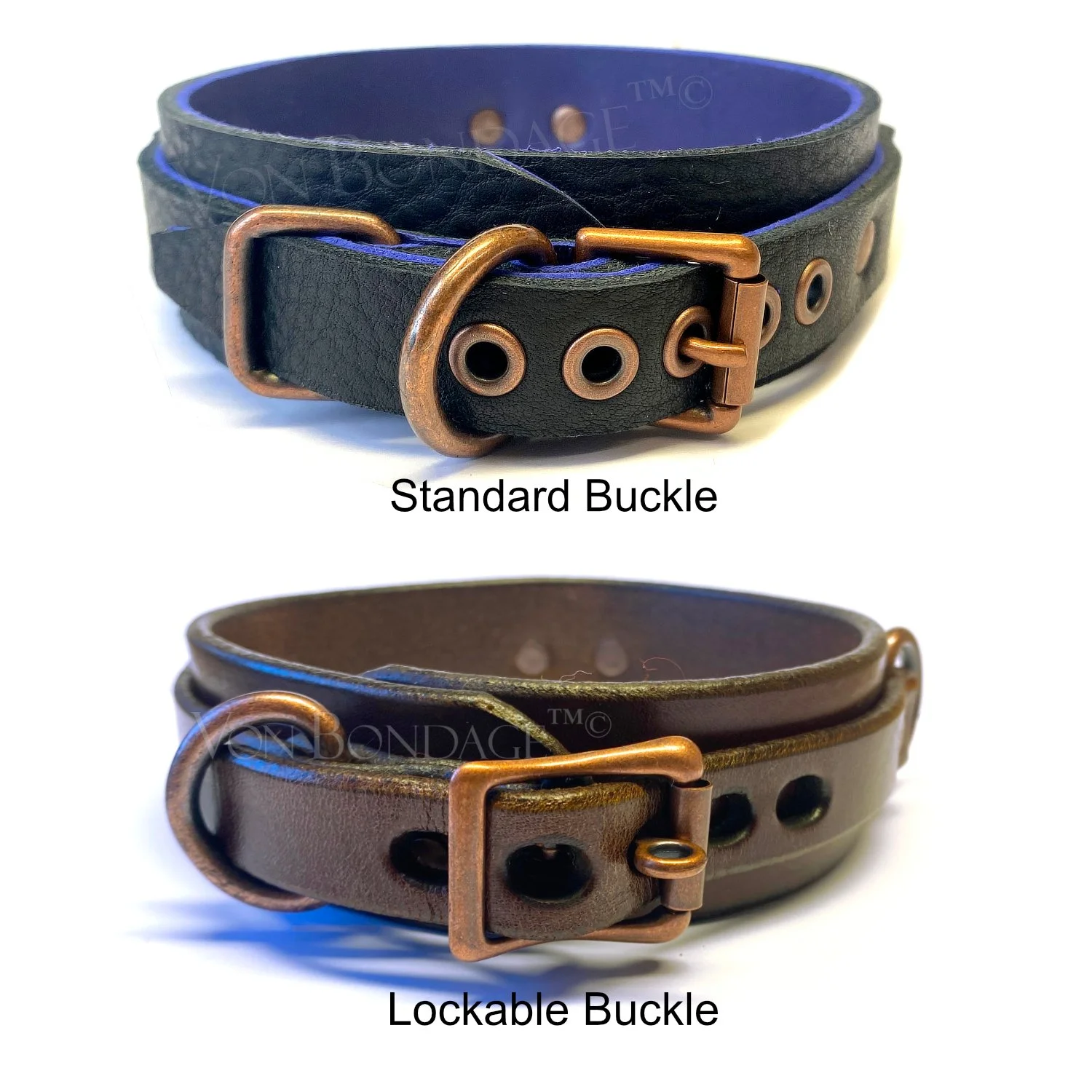 buckle options for bdsm collar