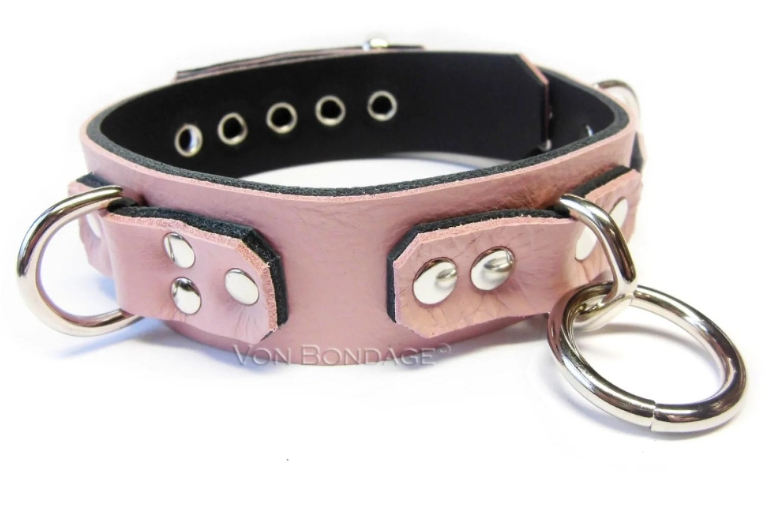 1.25+Pink+Lockable+Bondage+Collar+with+front+small+bondage+ring+and+2+side+d-rings.jpg