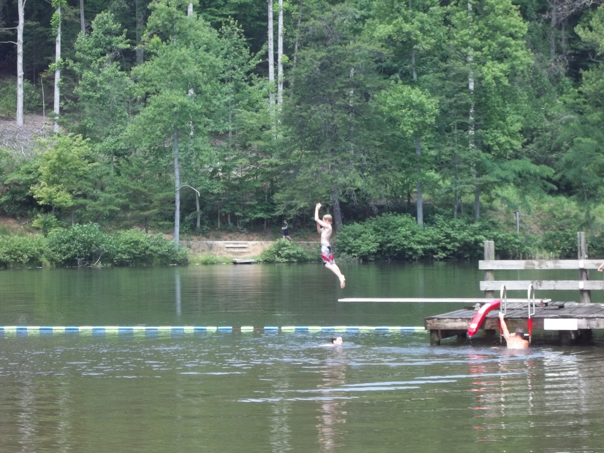 Swimming in Lake Bob Justice