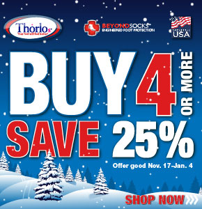 Palmetto Scout Shop has the perfect Stocking Stuffer for your Scouts!!! 25% off Thorlo Socks with the purchase of 4 or more!! Sale going on Now thru Jan 4th.