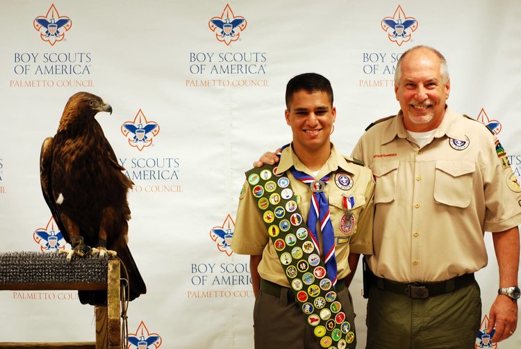 Photos with the Eagle! 