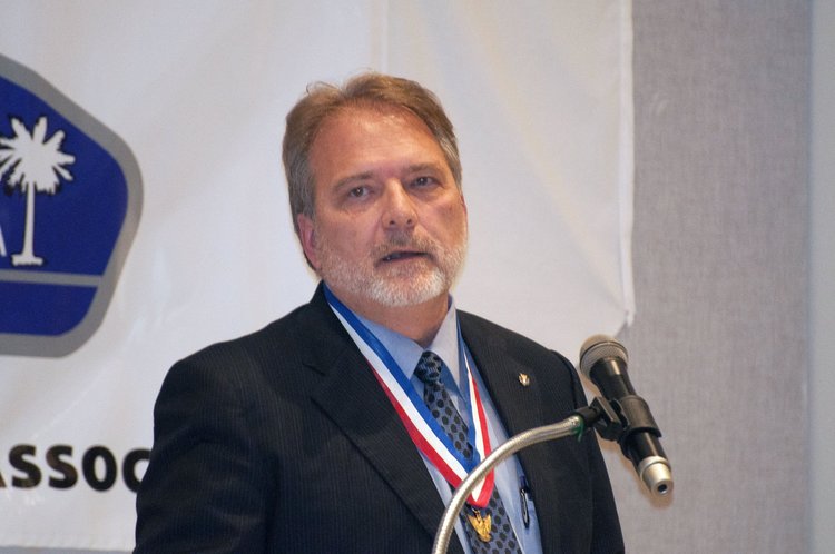 Featured speaker and Distguished Eagle Scout, Senator Brad Hutto 
