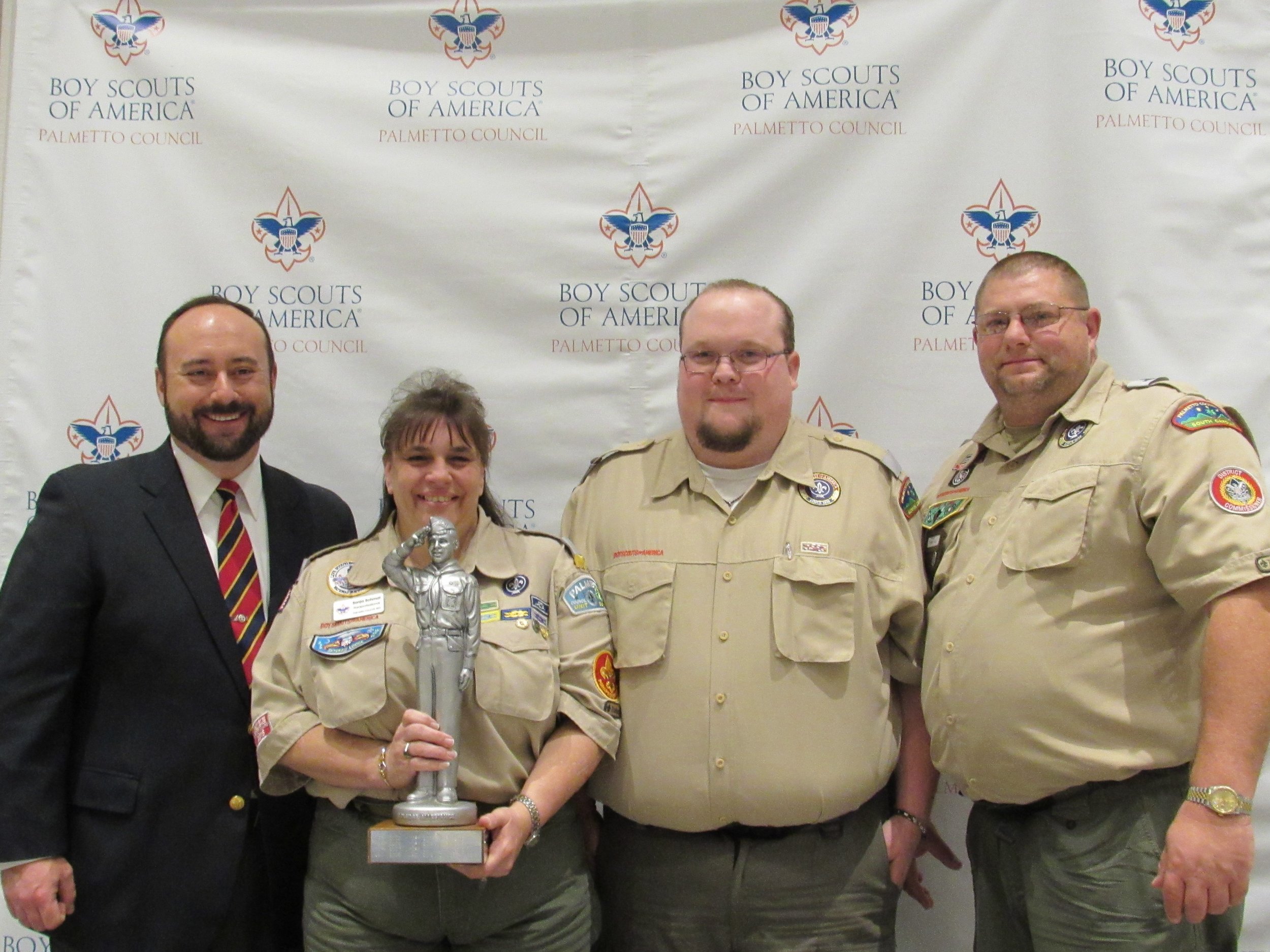 2015 Silver Award — Council Journey to Excellence patch Boy Scouts 