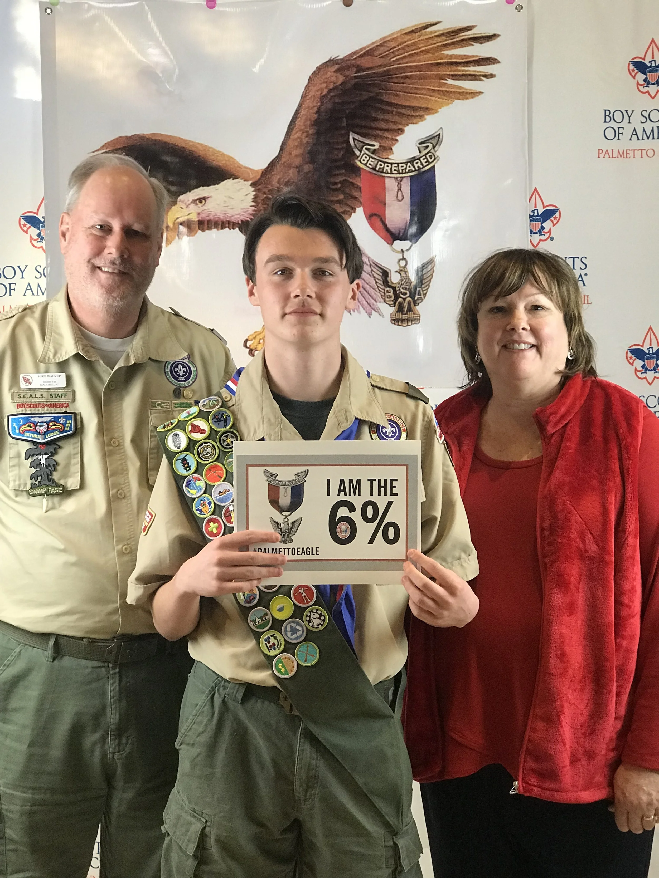 Nesa Chapter Honors 2018 Eagle Class Palmetto Council Bsa