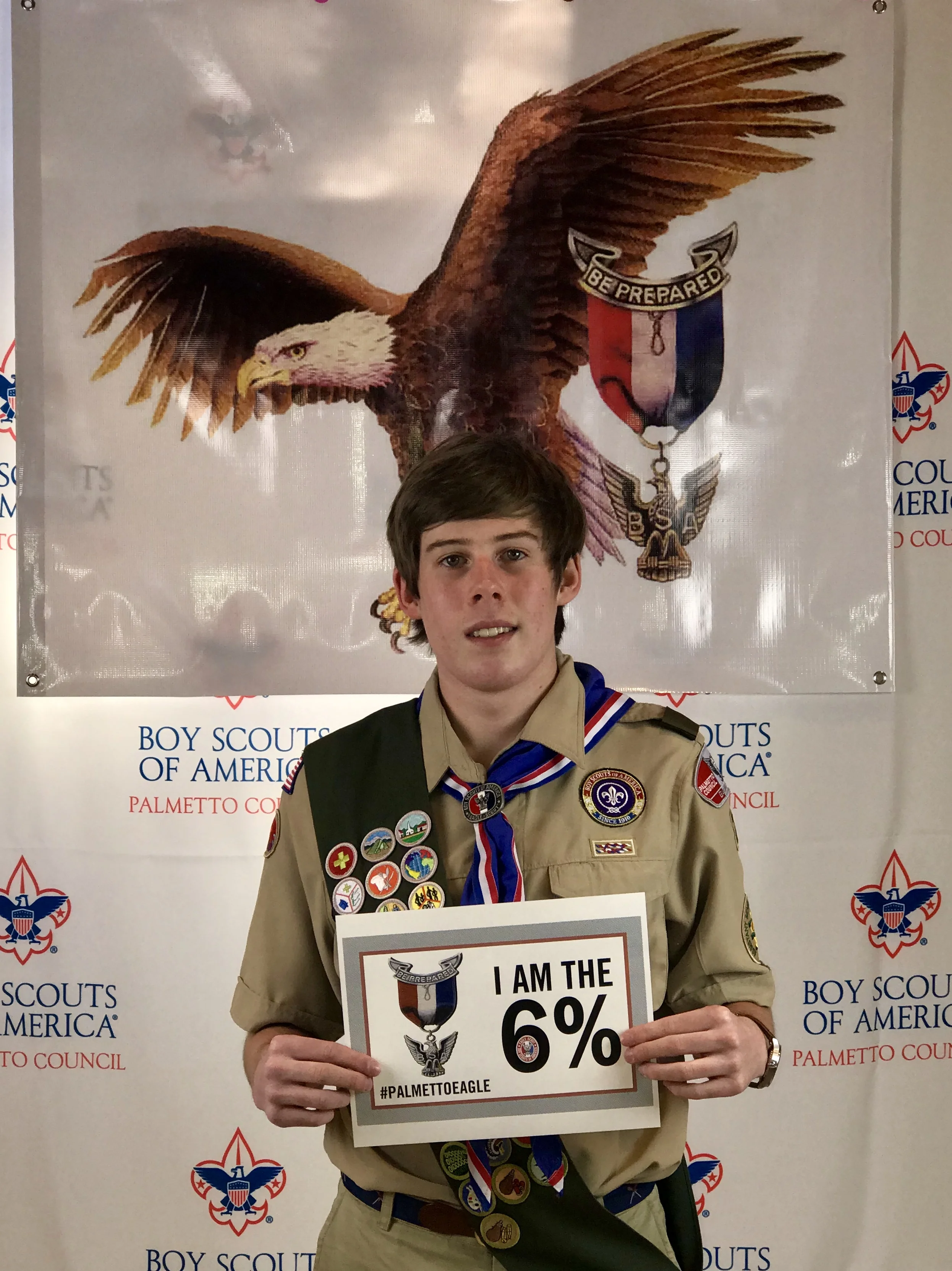 Nesa Chapter Honors 2018 Eagle Class Palmetto Council Bsa