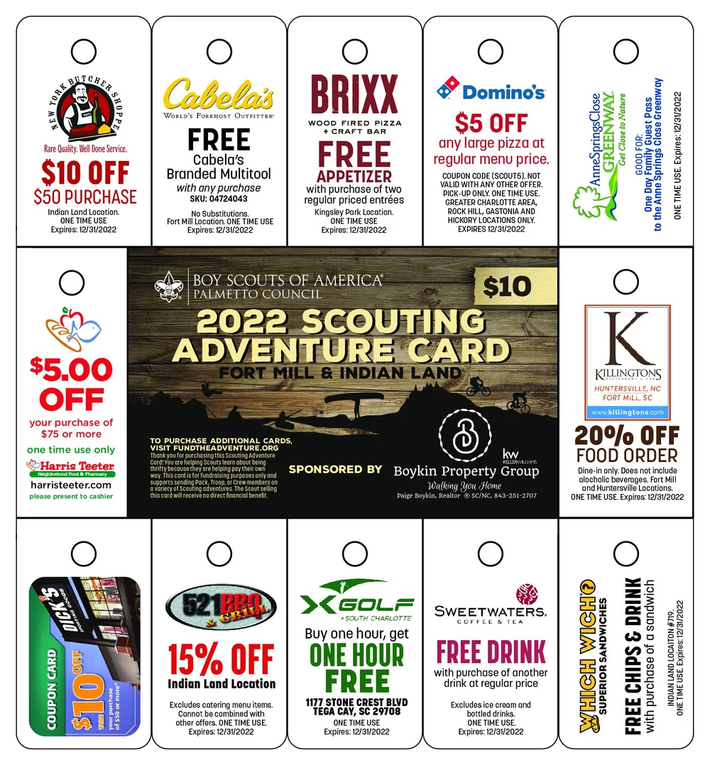 Buy Cards - Palmetto Council, BSA