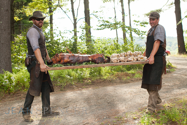 Farm-to-table wedding in the Berkshires