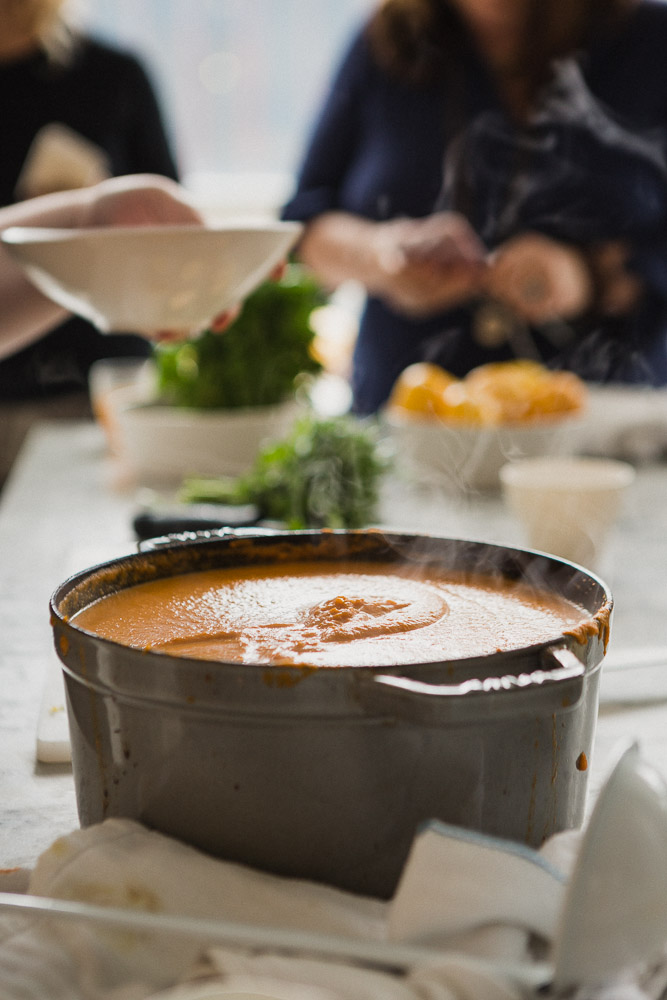 Curried Carrot & Tomato Soup