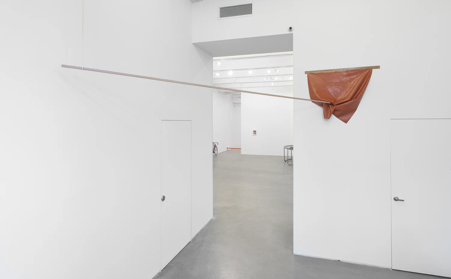 Zachary Susskind Lie & Cigar 2013 Tape, silicone, plastic, latex, ink, wood Dimensions variable