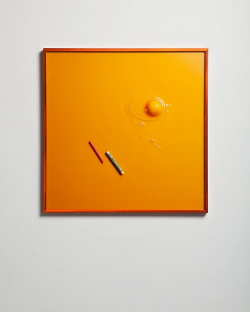 Untitled (10/30/07) 2012 Pigment print, anodized metal frame 23 x 23 inches