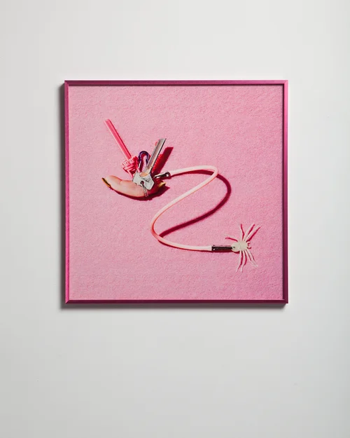 Untitled (05/13/92) 2012 Pigment print, anodized metal frame 23 x 23 inches