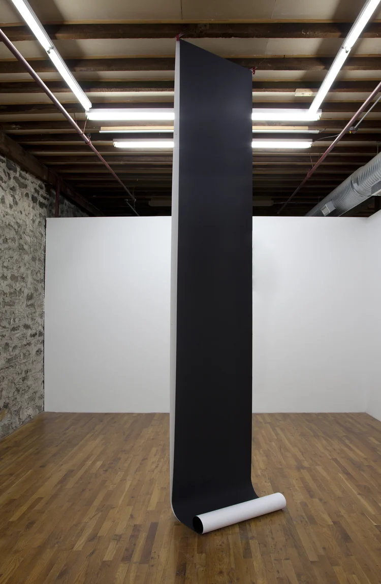 Catchline 2013 Traditional c-print, steel and enamel paint Dimensions variable