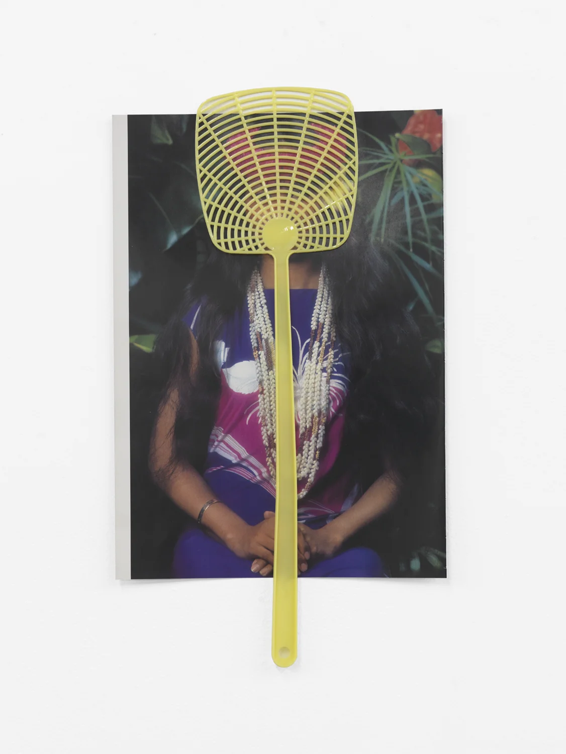 Fresh Fruit in Foreign Places 2014 Island girl, fly swat 17 x 10 inches