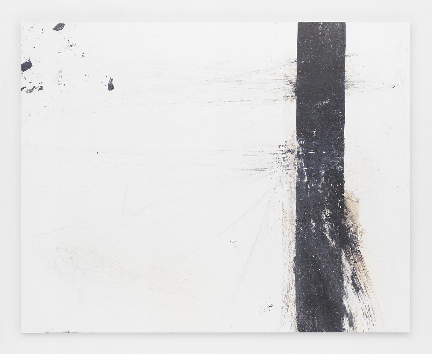 Alex Perwiler Blinded by the Light , 2014 UV curable ink, paint on aluminium panel 72 x 90 inches