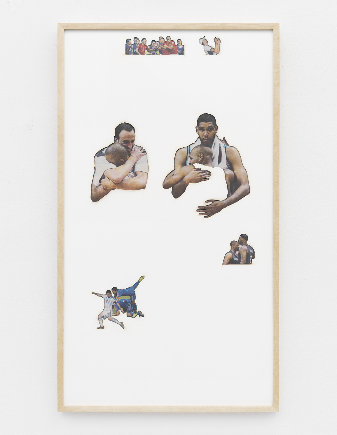 Zachary Susskind Artifact: Agony & Ecstasy (El Greco) , 2014 Cotton and paper 22.5 x 12.5 inches
