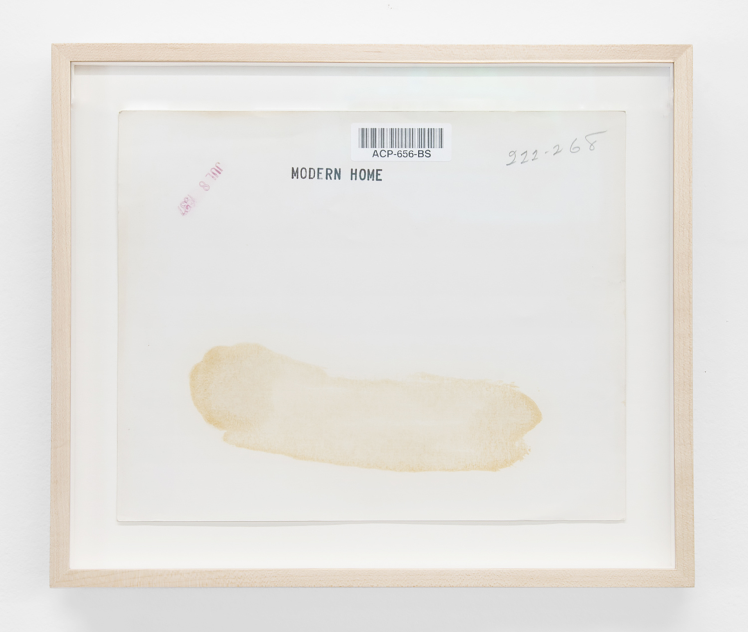 Alex Perweiler Modern Home , 2014 Reversed archive photograph 10 x 12 inches