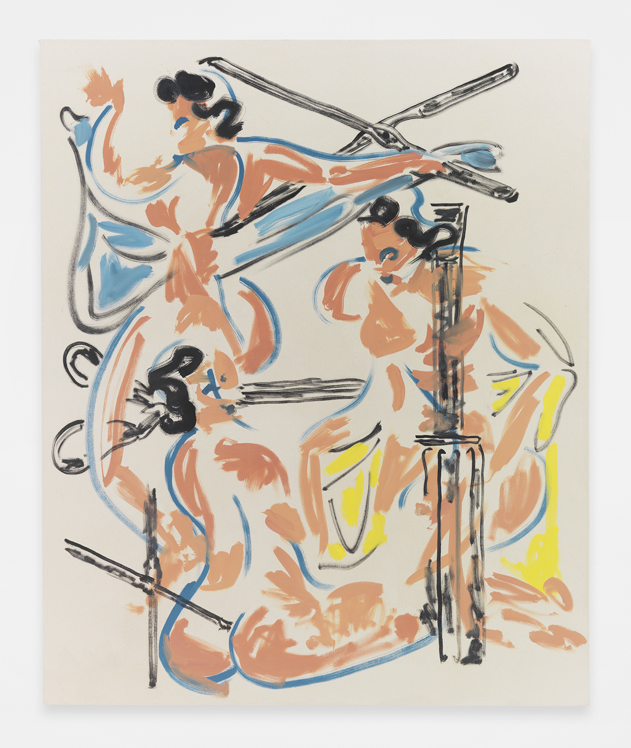 Jack McConville Untried Pleasures , 2014 Oil on canvas 58 x 48 inches
