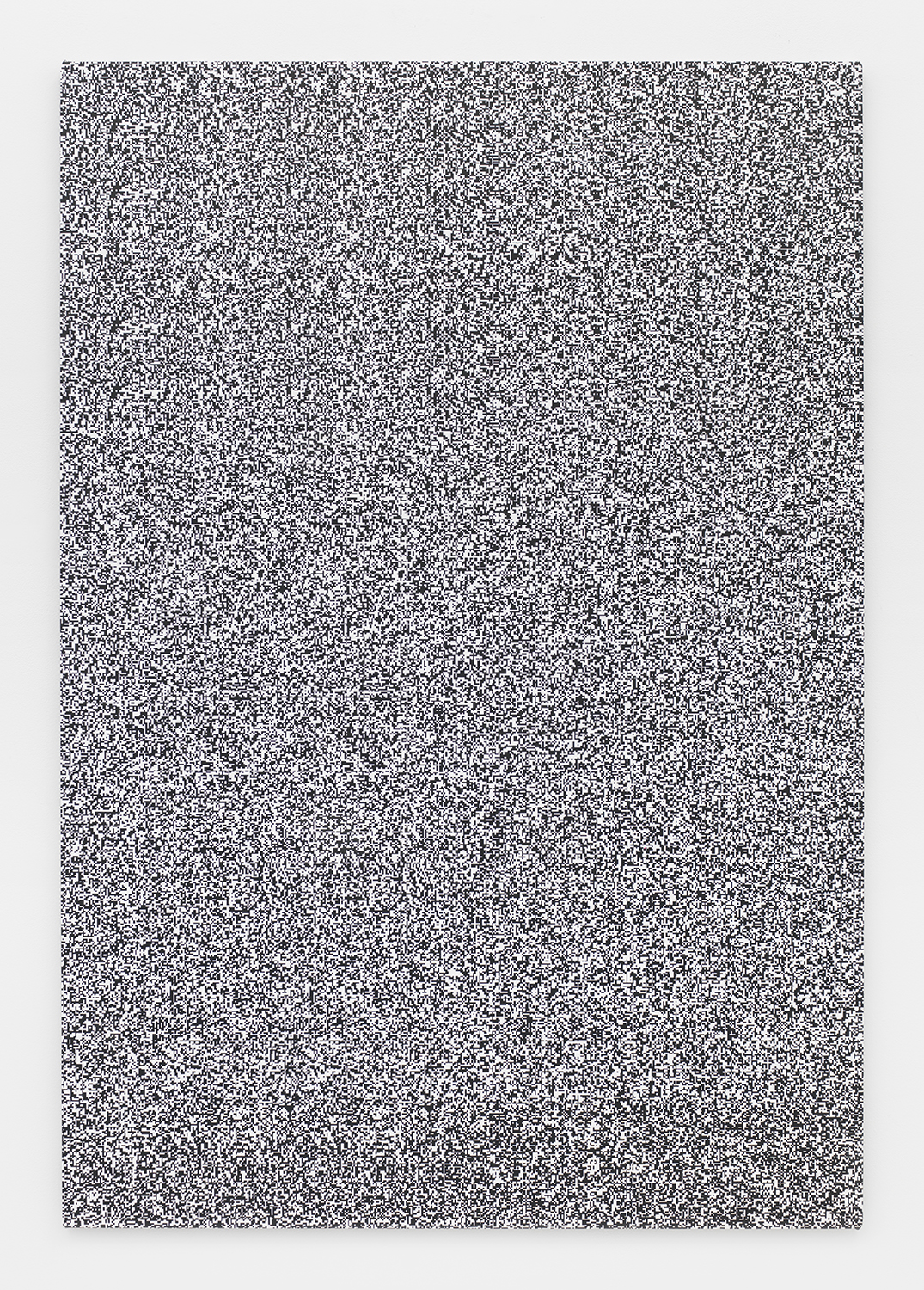 Haley Mellin Untitled 095 , 2014 Ink, oil and gesso on canvas 64 x 44 inches