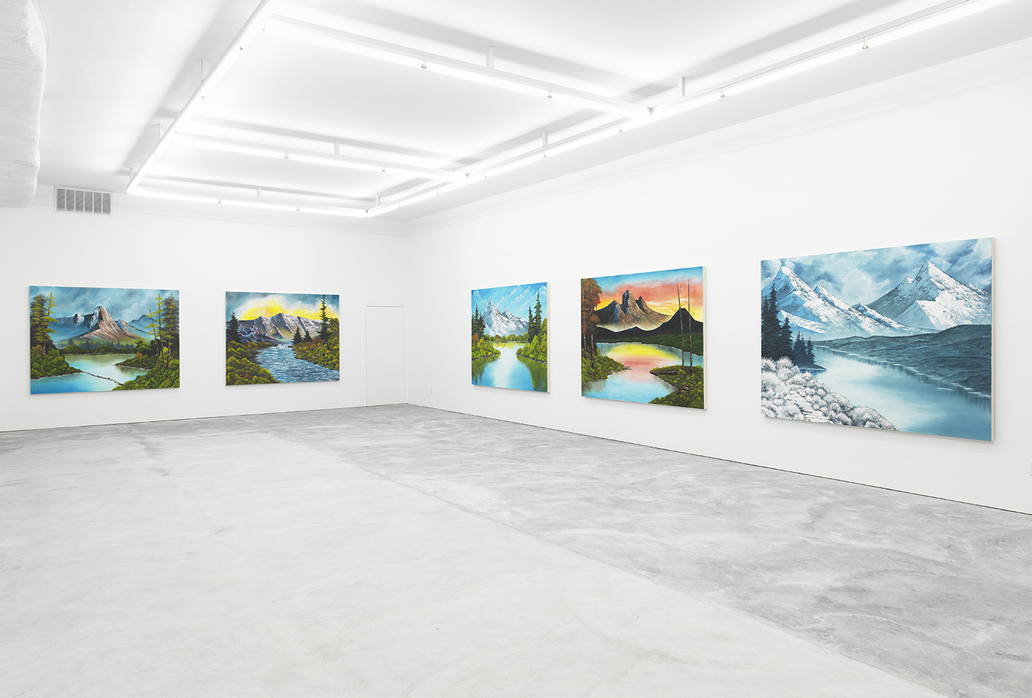 Installation view from Mountains Collection @ HOWARD ST