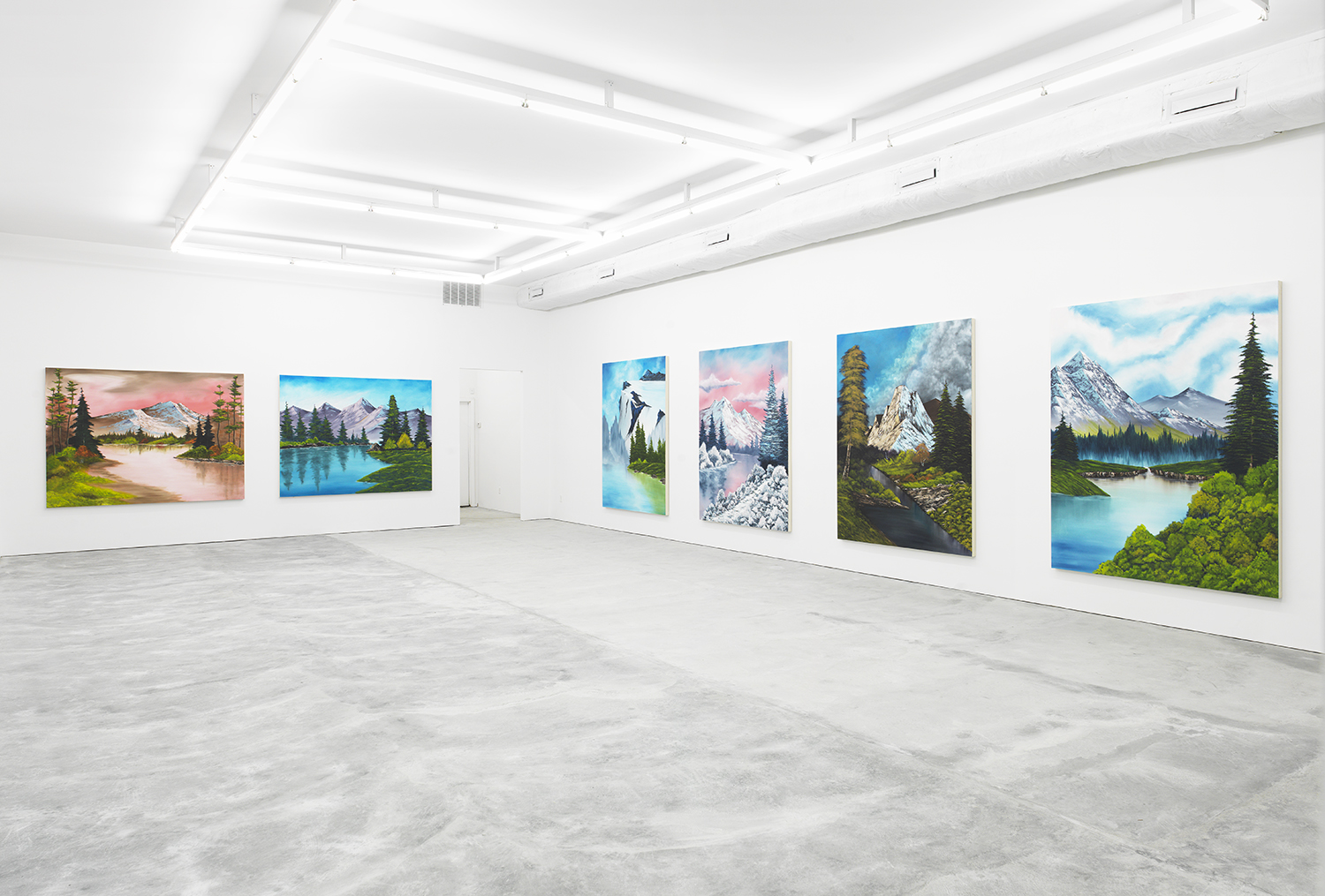 Installation view from Mountains Collection @ HOWARD ST