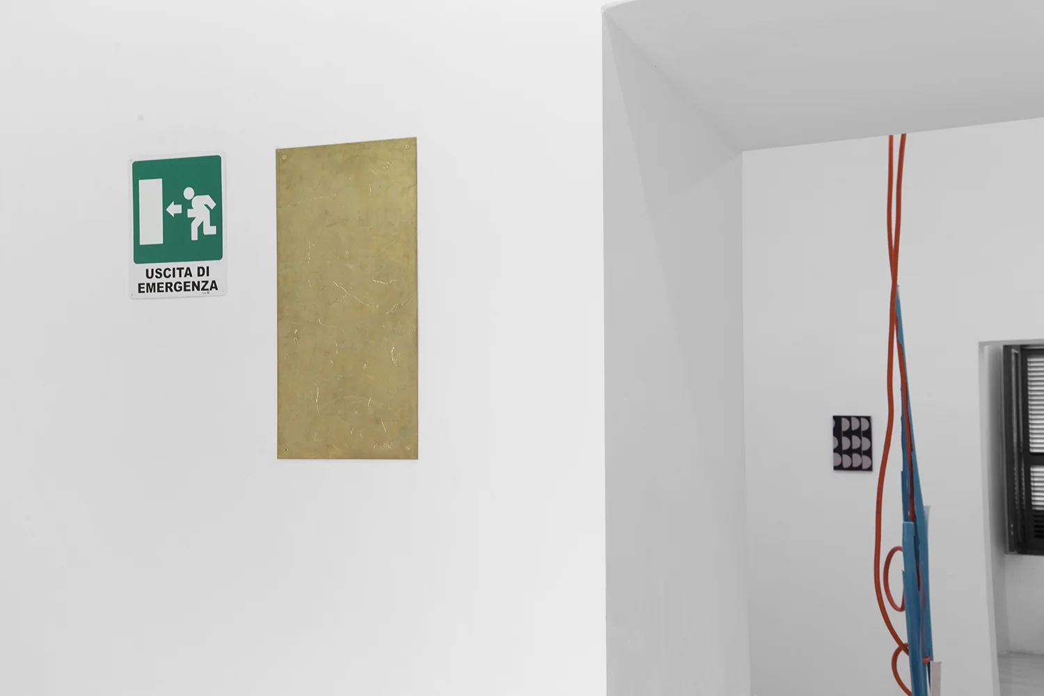 Plaque 4 , 2014 Brass 24 x 12 inches