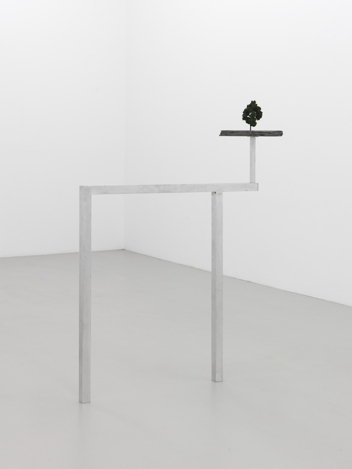 Proposal (Lets Get Out of The City) , 2015 Aluminum, foam, iron powder and plastic 50 x 42 x 2 inches