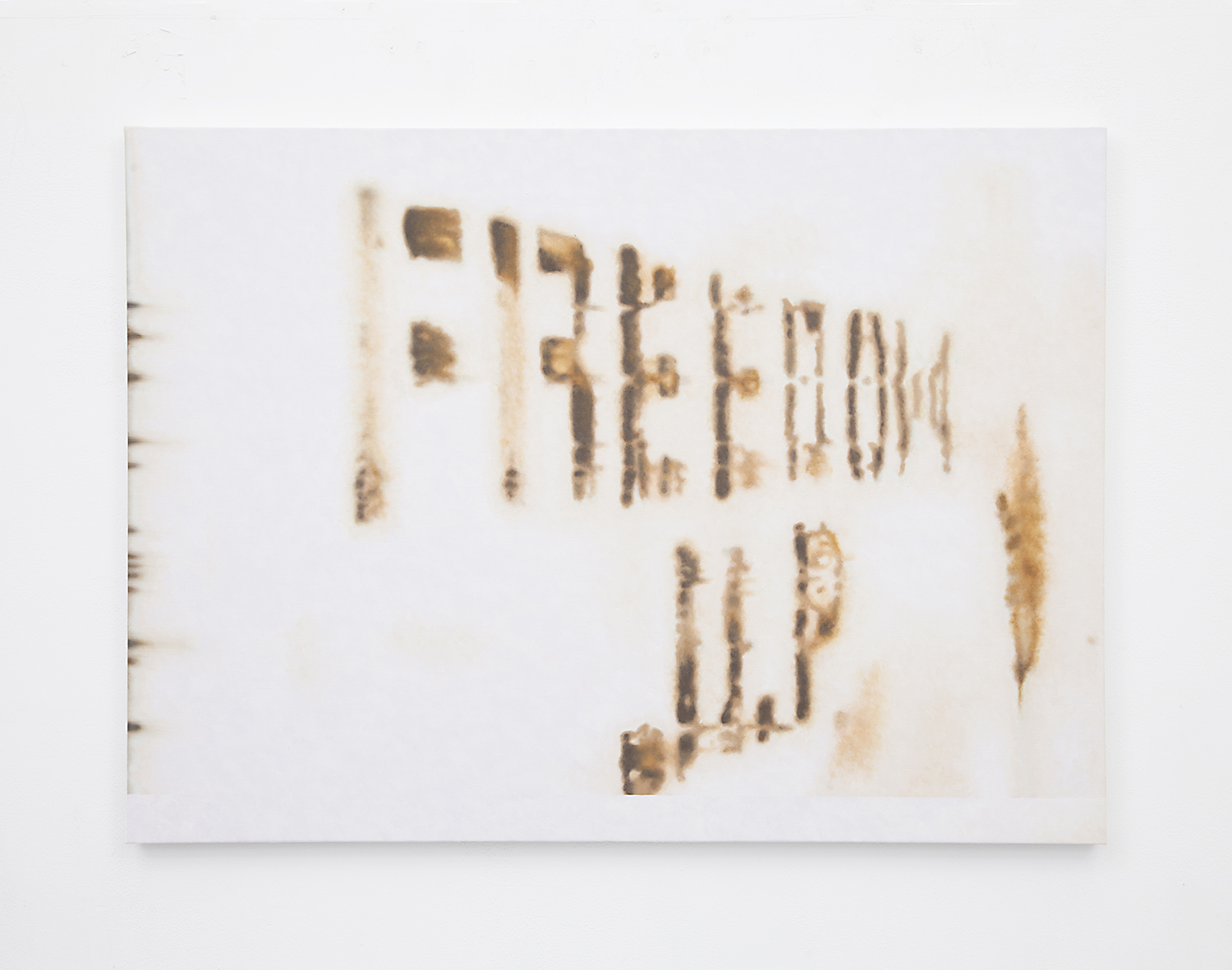 Freedom , 2015 Oil on linen 25 x 34.25 inches