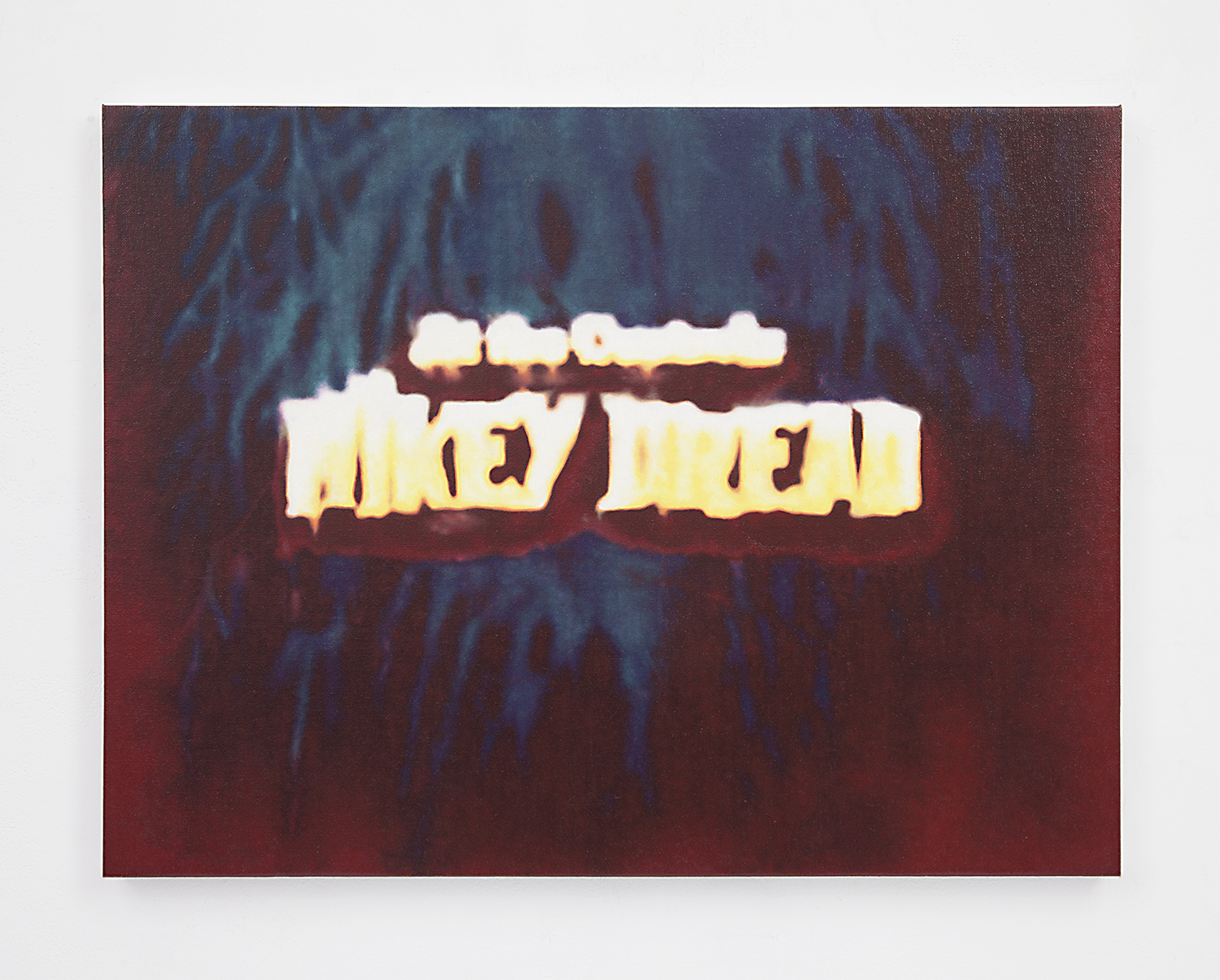 Mikey Dread , 2015 Oil on linen 18 x 23.75 inches