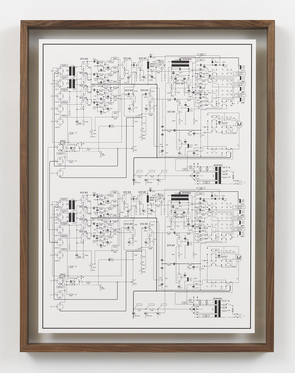 Echolette Cascade , 2015 Inkjet print in artist frame 33.75 x 25.75 inches