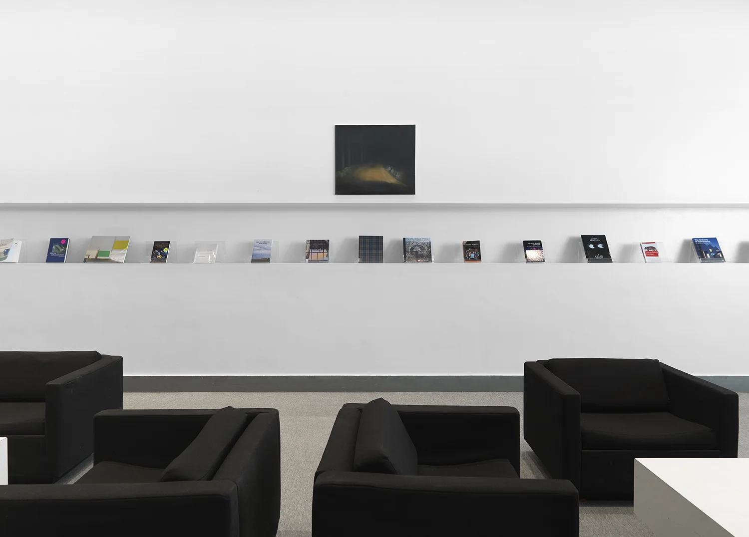 Installation view from Read @ the Cooper Union Library 