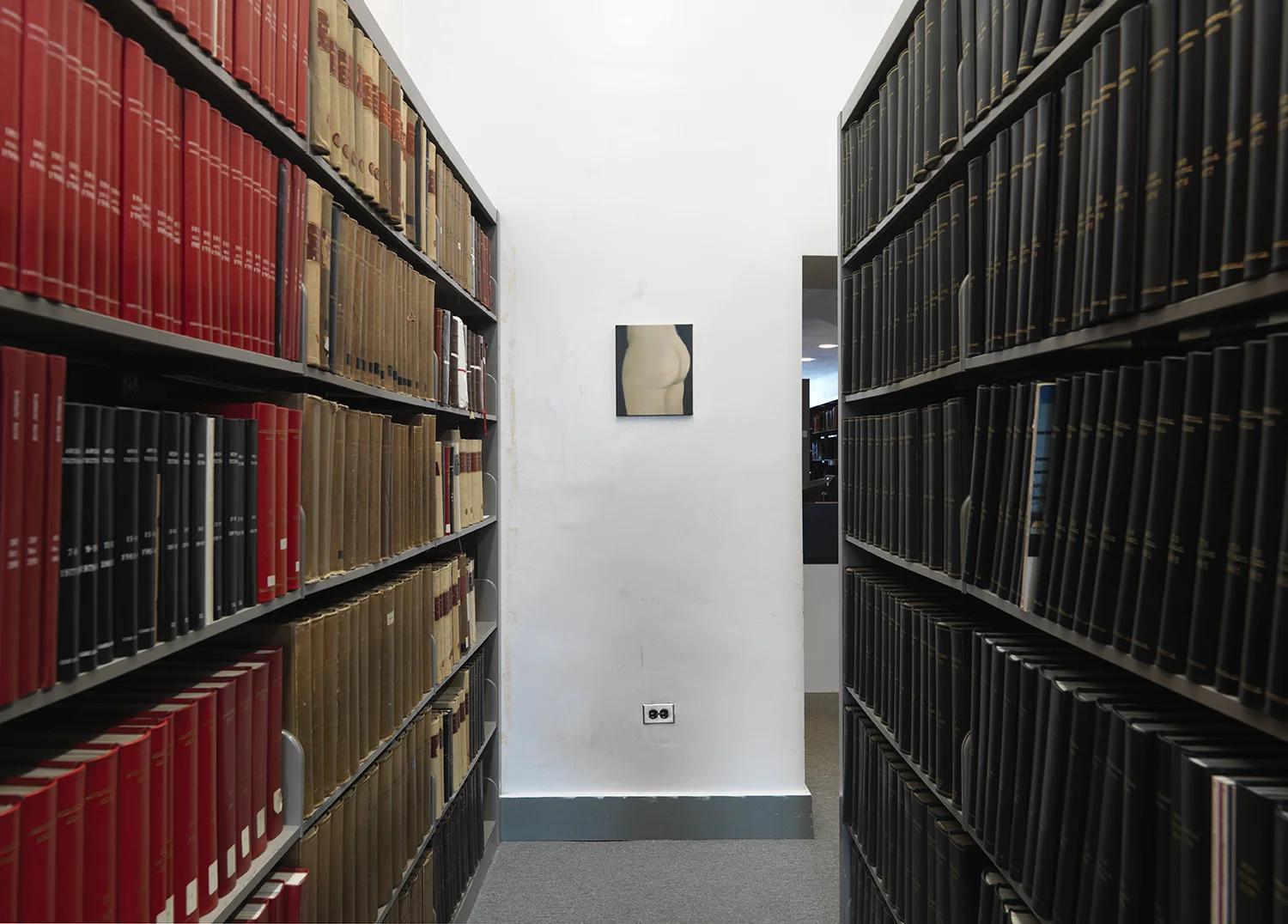 Installation view from Read @ the Cooper Union Library 