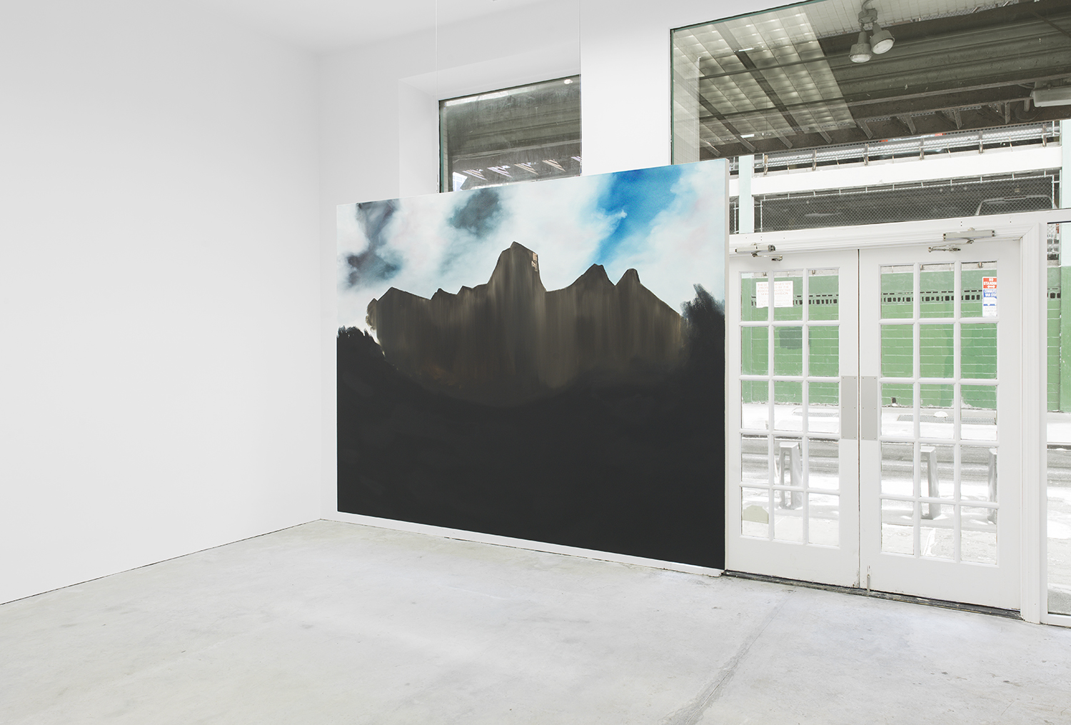 Not Quite Spring , 2015 Oil on canvas 66 x 84 inches