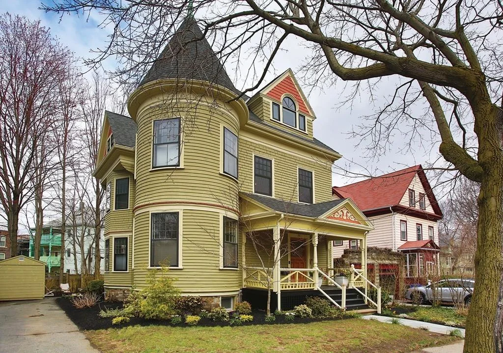A glorious victorian on Toxteth Street in Brookline.