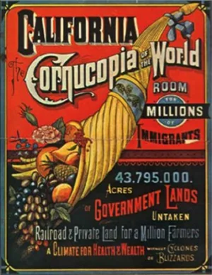 "California: The Cornucopia of the World", 1876 | Courtesy of The Granger Collection, New York