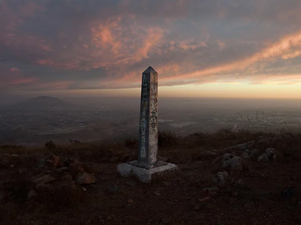 Border Monument No. 251 - N32º33.383' W116º51.948', 2010 | Photo courtesy of David Taylor