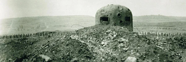 A machine gun post and bunker on the Maginot Line. | Courtesy of Leger Holidays