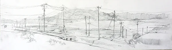 Drawing by Andy Wilcox