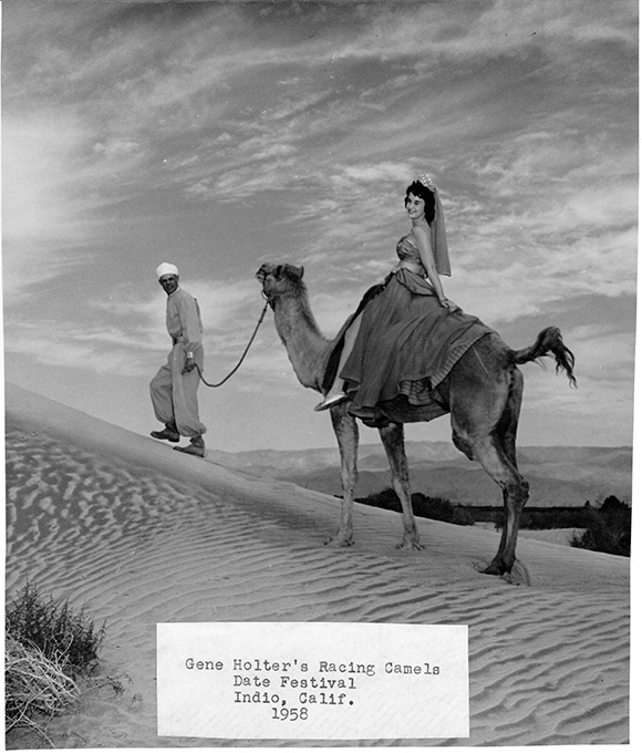 Date Festival Publicity Shot, 1958 | Courtesy of Ivan Henry at The Circus Blog