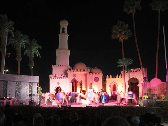Arabian Nights Pageant at the 2012 Date Festival | Photograph by the author